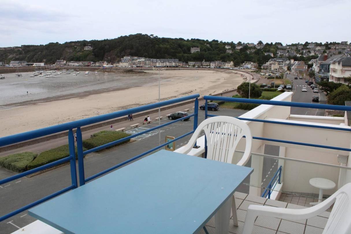 514 - Appartement 1 Chambre Vue Mer En Bordure De La Plage Du Centre D'Erquy Dış mekan fotoğraf