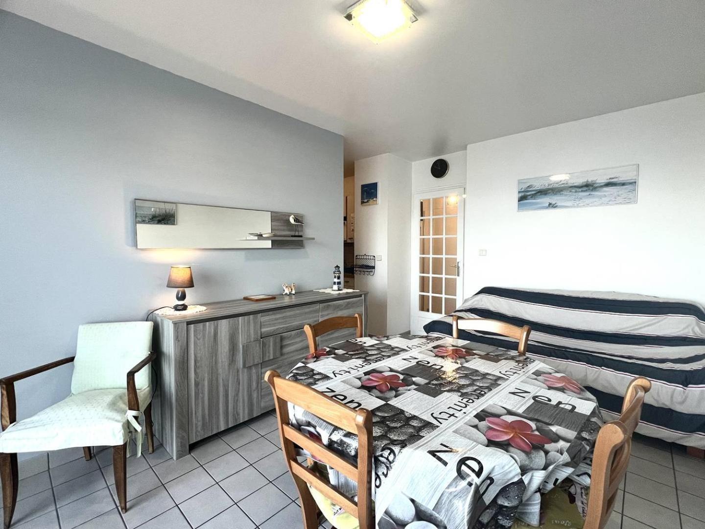 514 - Appartement 1 Chambre Vue Mer En Bordure De La Plage Du Centre D'Erquy Dış mekan fotoğraf